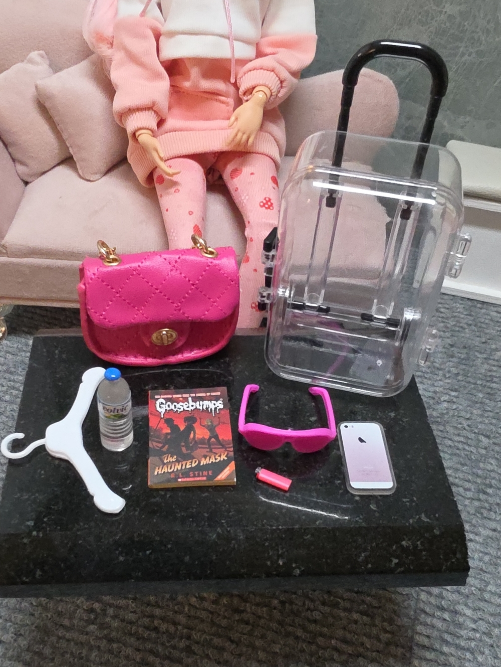 ✨ Fashion Bag & Accessories Set – Barbie Size